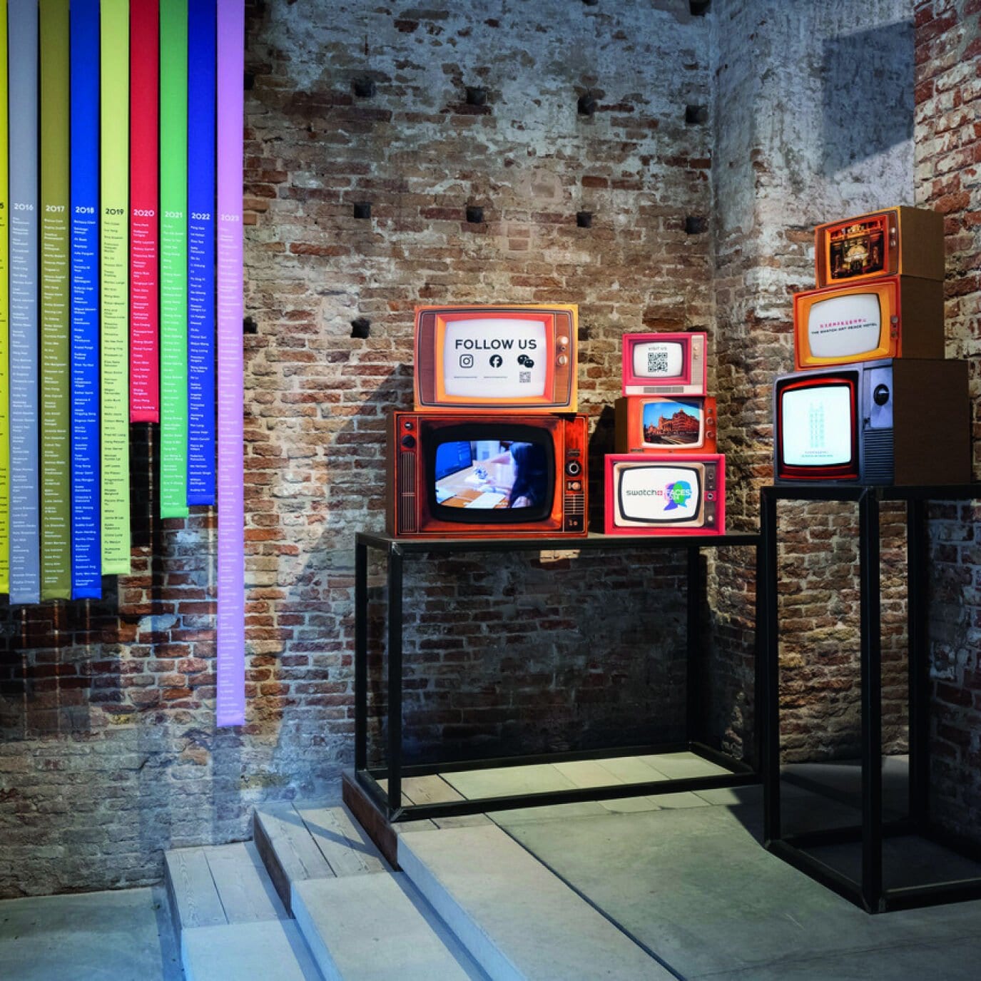 The Swatch Art Peace Hotel exhibition at Biennale Arte 2024