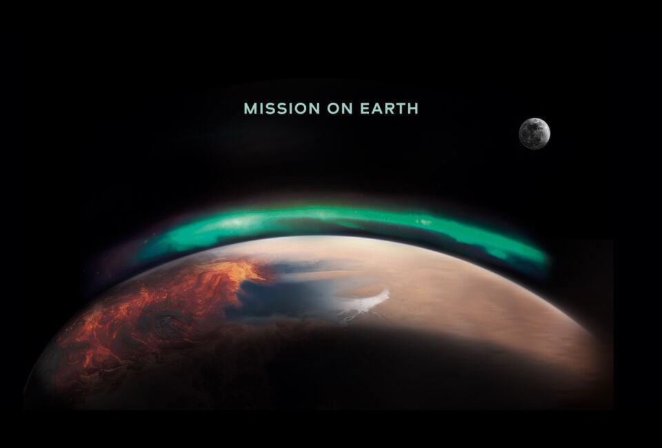 MISSION ON EARTH - LAVA,  - POLAR LIGHTS, - DESERT