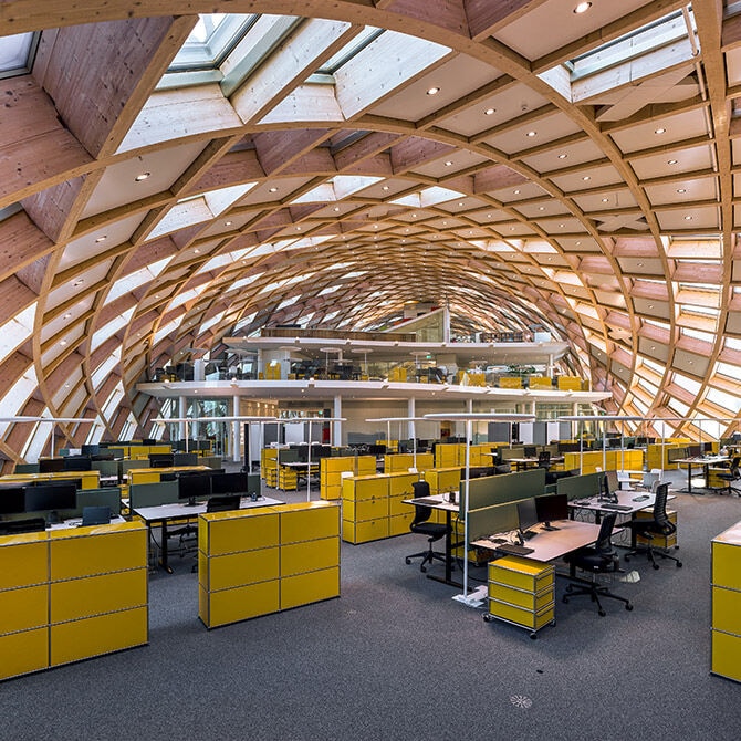 the Swatch building